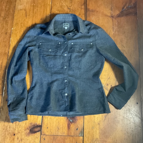 Versace Jeans Signature 100% wool western style button up shirt size L - Picture 5 of 11